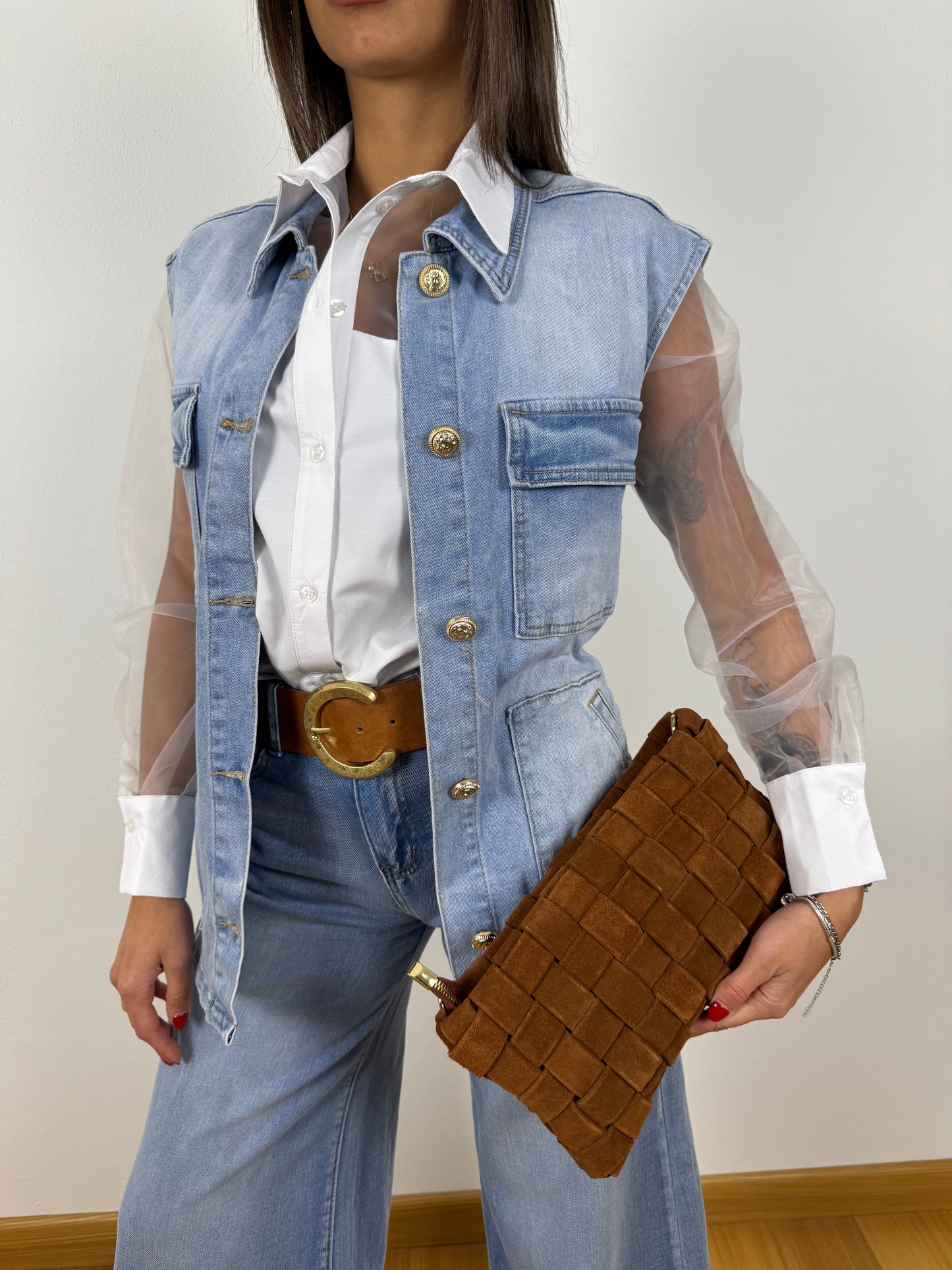 Gilet jeans