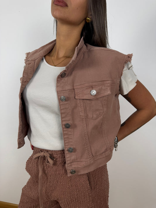 Gilet jeans